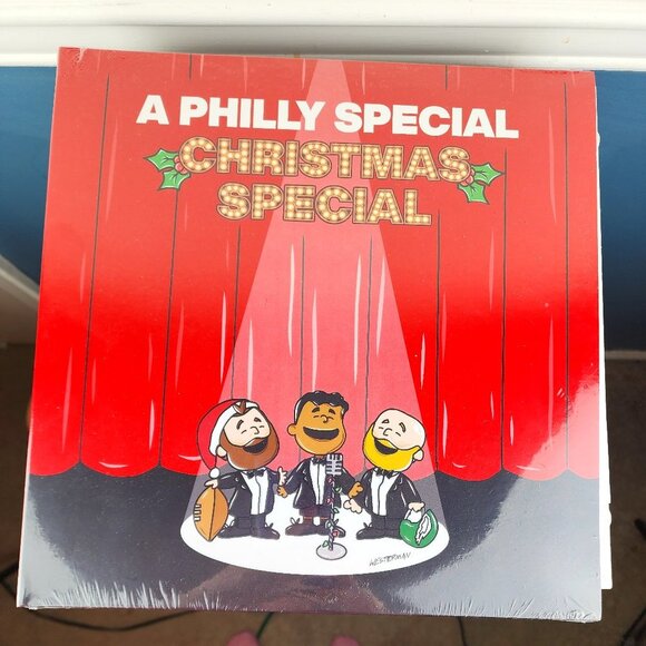 A Philly Special Christmas Special 2022 & 2023 Eagles Deluxe Gold Album SEALED - Picture 1 of 2